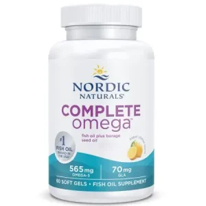 Nordic Naturals, Omega completo, 60 cápsulas blandas