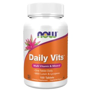 Now Foods, Daily Vits, 100 comprimidos veg.