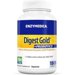 Enzymedica Digest Gold + Probio - 180 cápsulas