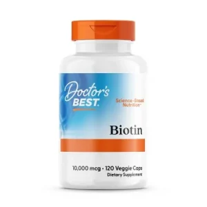 Doctor's Best Biotina 10000 mcg -120 cápsulas