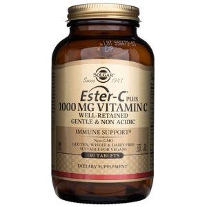 Solgar , Ester-C Plus Vitamina C 1000 mg - 180 Comprimidos
