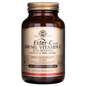 Solgar Ester-C plus Vitamina C 500 mg - 100 cápsulas vegetales