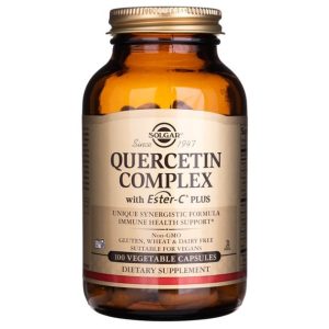 Solgar Quercitina Complex con Ester-C Plus -100 cápsulas vegetales