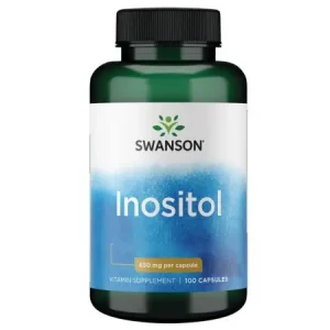 Swanson, Inositol, 650 mg, 100 cápsulas