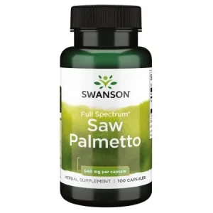 Swanson, Saw Palmetto, 540 mg, 100 cápsulas