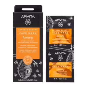 Apivita Express Beauty mascarilla hidratante-nutritiva miel 2udsx8ml
