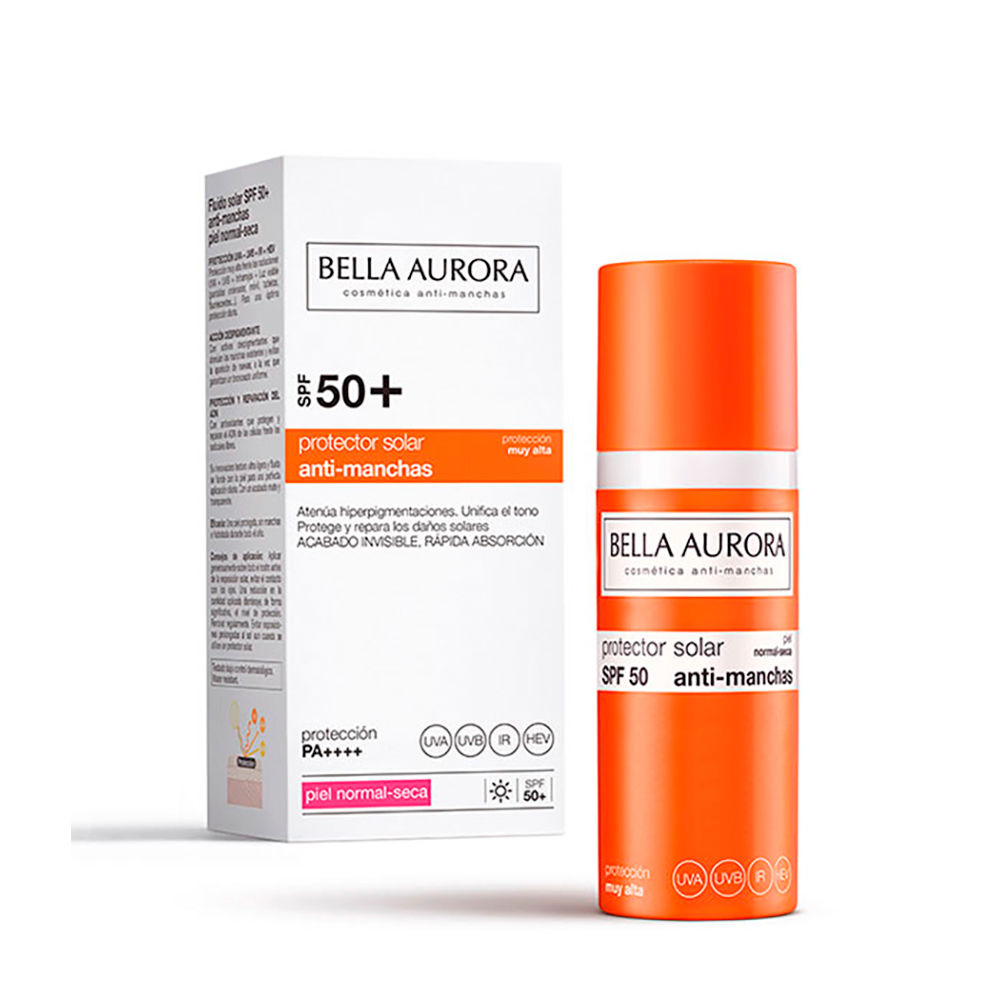 BELLA AURORA SPF 50+ PROTECTOR SOLAR ANTI-MANCHAS 50ML