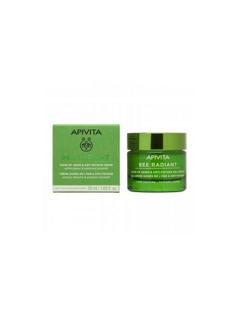 APIVITA BEE RADIANT SINGS OF AGING Y ANTI-FATIGUE GEL-CREAM 50ML