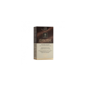 APIVITA COLOR ELIXIR PERMANENT HAIR COLOR - 7.35 BLONDE GOLD MAHOGANY