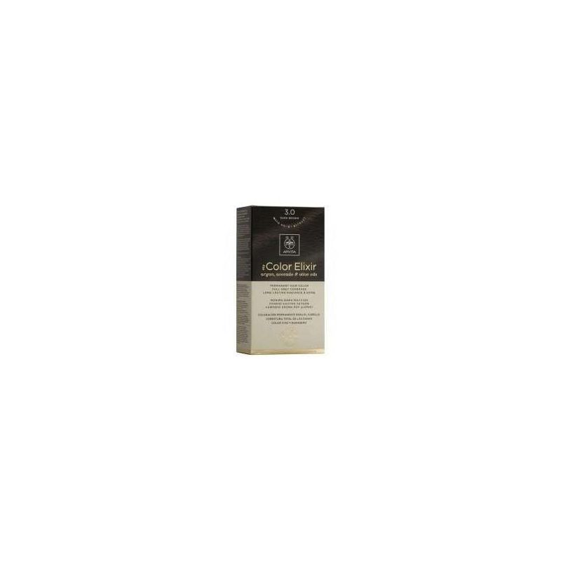 APIVITA COLOR ELIXIR PERMANENT HAIR COLOR - 3.0 DRAK BROWN