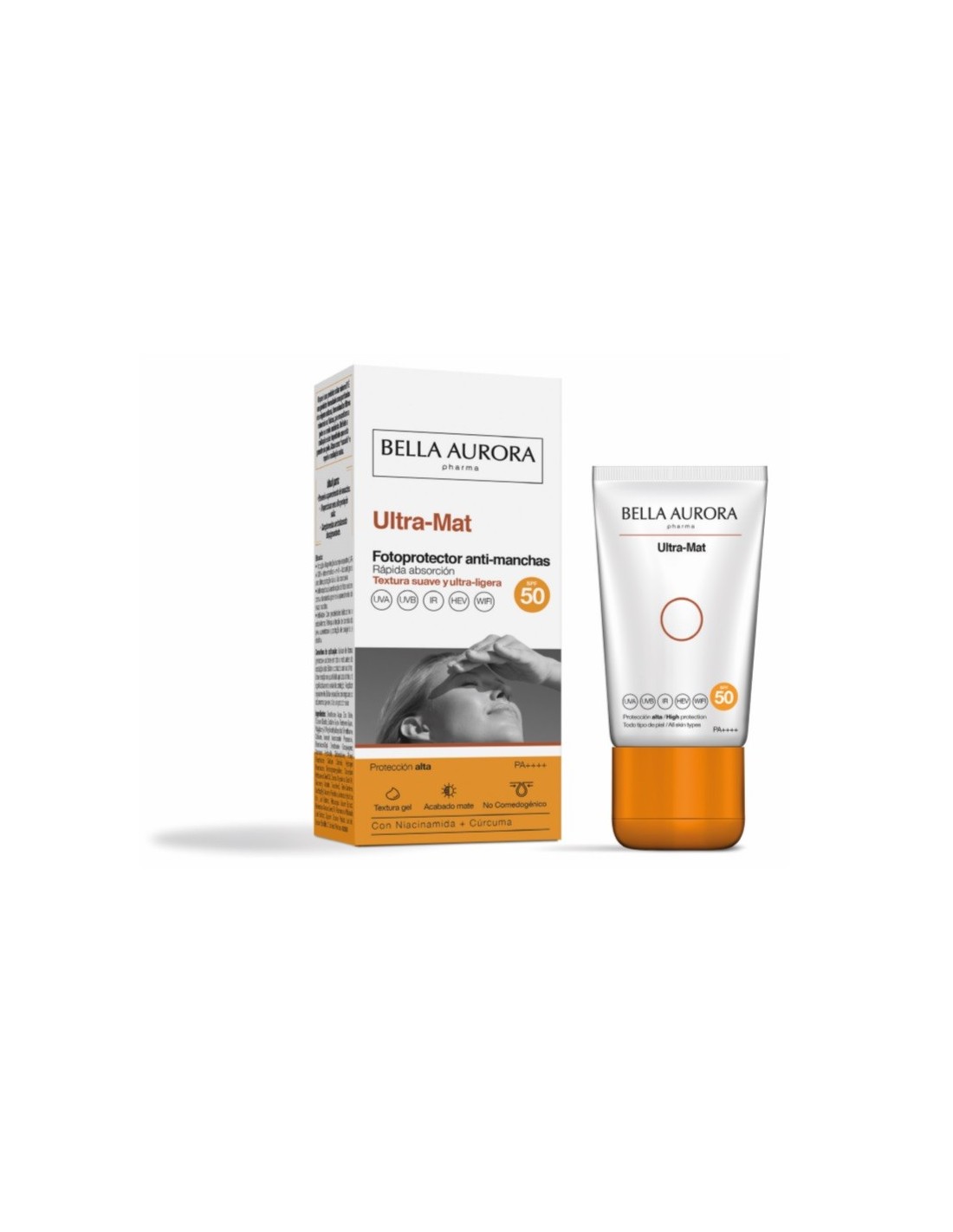 BELLA AURORA FOTOPROTECTOR ANTI-MANCHAS ULTRA-MAT 50ML