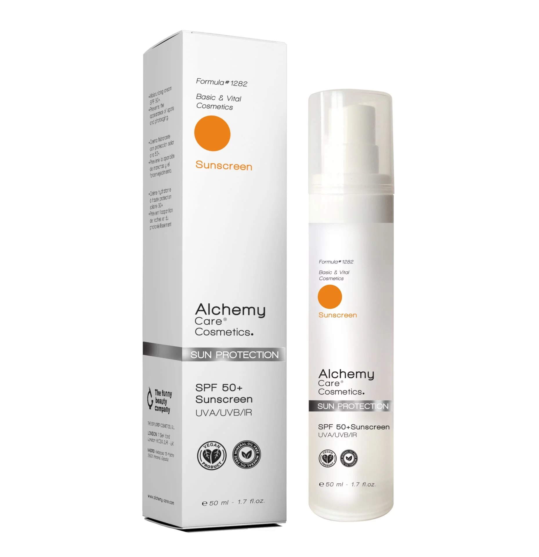 Alchemy Care SPF 50+Sunscreen UVB 50 ml